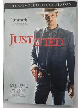 Justified The Complete First Season Television Series DVD - pre-owned
